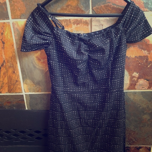 Sz 0 banana republic off the shoulder dress - Picture 1 of 2